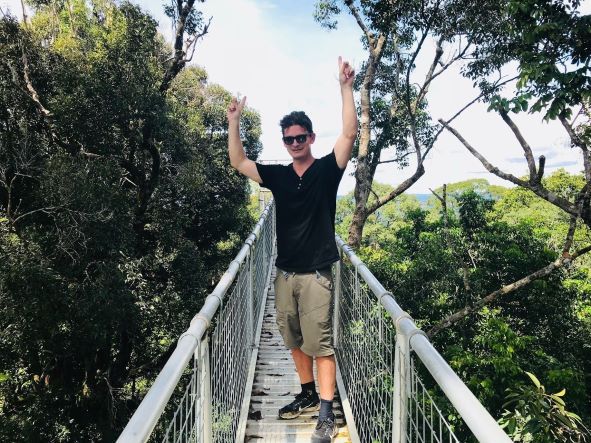 Terje Stokke COO Inselo fornøyd på reise